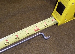rad support end bend